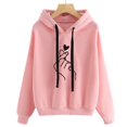 thumbnail image 1 of Sudadera Con Capucha De Manga Larga Que La Ropa De Mujer Con Patrón De Corazónpangjing, 1 of 4