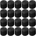 thumbnail image 2 of 20 Black PVC Chair Tips, 22mm, Protects Floor from Scratches, 2 of 4