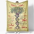 thumbnail image 1 of Personalized To My Bonus Mom Blanket, Stepmother Birthday Happy Mother's Day, 1 of 5