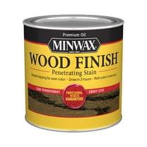 4-Pack of 1/2 pt Minwax 22718 Ebony Wood Finish Penetrating Oil-Based Wood Stain
