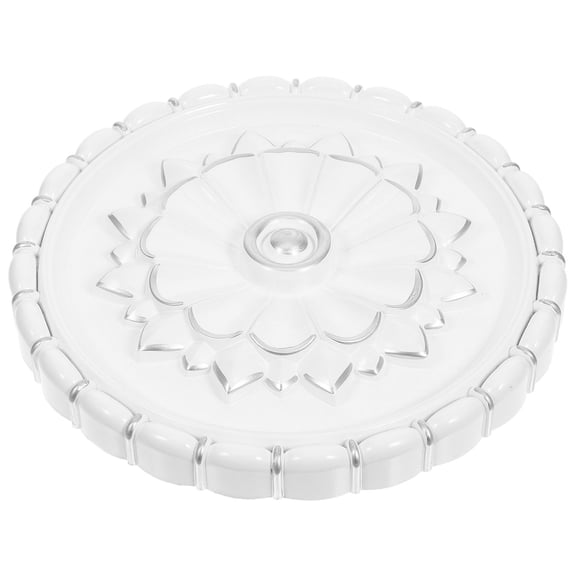 HONMEET Elegant 3D Floral Wall Art ABS Decorative Relief for Home Living Room Bedroom