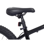 24 Ozark Trail Timber Mountain Bicycle, 8 Speed, Black, Fits Riders 46 - 56, Teen