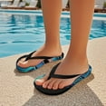 thumbnail image 5 of FUIALDOLG Boys Girls Open-Toe Sandals Ocean Horror Shark Print Summer Beach Water Slides Sandals(Toddler/Little Kid) Size 1, 5 of 7