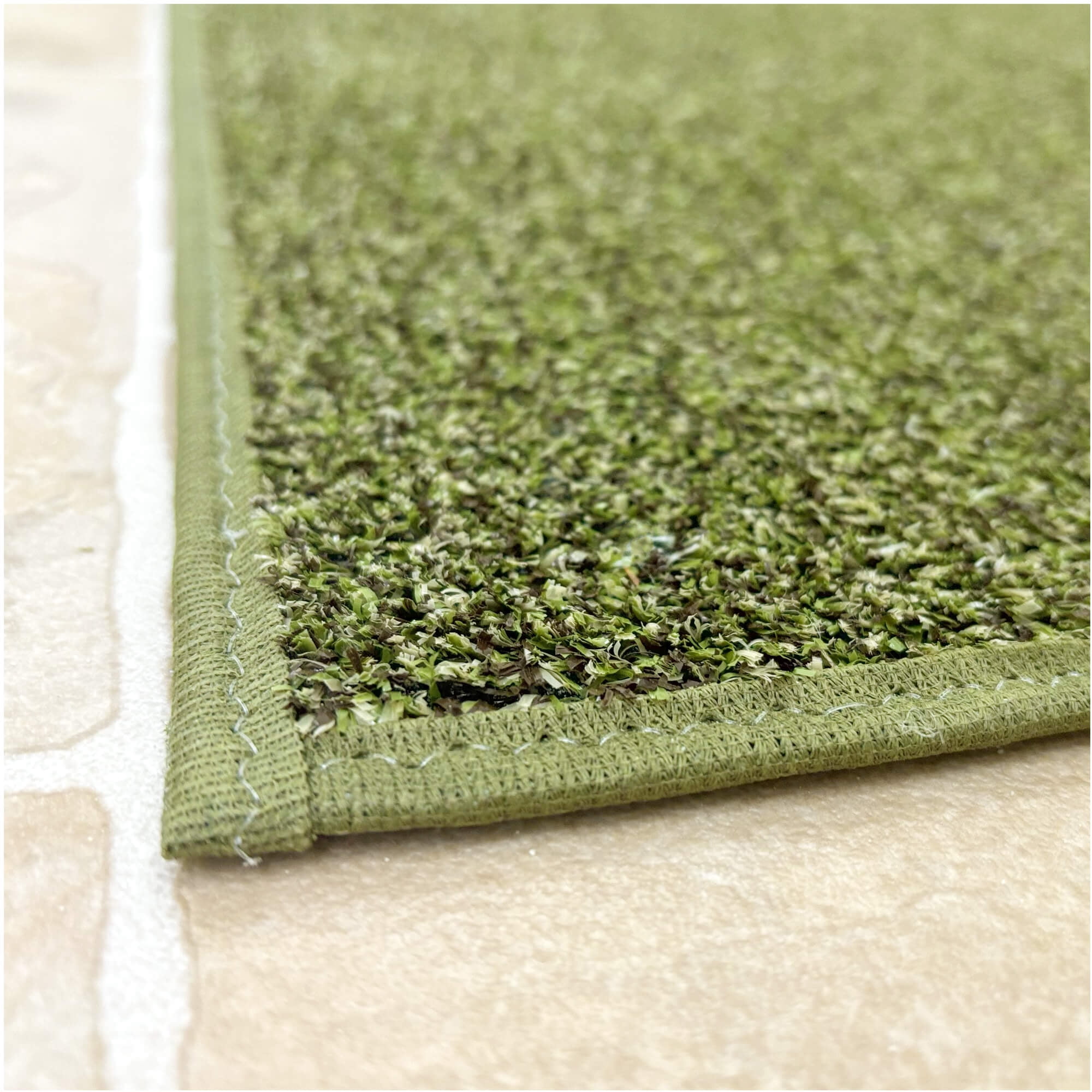 Koeckritz Rugs Premium 5'x8' Mossy Bark Indoor/Outdoor Turf Rug Ideal for Patios, Decks