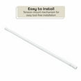 thumbnail image 4 of Achim Fantasia 5/8" Spring Tension Rod, 48-86", White, 4 of 5