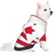 thumbnail image 2 of Fotbe USA Canada Flag Sudadera con Estampado para Perros Pequeños – Suéter con Capucha para Mascotas, Tela Suave de Forro Polar con Bolsillo-Medium, 2 of 7