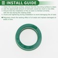 thumbnail image 7 of Unique Bargains Universal Oil Seal UN Lip Seal Ring Rotary Shaft Seal 16x22x7mm High Pressure TPU Green 5 Pcs, 7 of 7