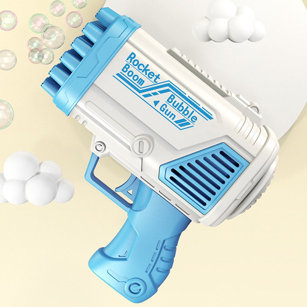 The Bazooka Gubble LED Bubble Gun  Includes 100mL Kid & Pet Safe Bubb •  Showcase US