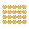 thumbnail image 1 of Bijoux Pendentif DIY, 20pcs DIY Pendentif Rond DIY Pendentif Tag en Acier Inoxydable Tag Rond Haut de la Ligne, 1 of 14
