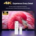 thumbnail image 5 of H96 MAX Wireless Hdmi Display Adapter 4K Ultra HD Media Player WiFi 6 BT 5.0 16GB Streaming Video for iPhone iPad,Android Tiktok,YouTube Mirroring to TV HD Video Sync, 5 of 9