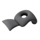 thumbnail image 3 of Almohada para la siesta Almohada facial Almohada de apoyo para el cuello Cojín de descanso Portátil Cómodo Actualización gris oscuro, 3 of 9