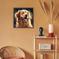 thumbnail image 2 of Cuadro de Resina Diamante Wdftyju Serie Animal Perro Golden Retriever 30*30CM, 2 of 9