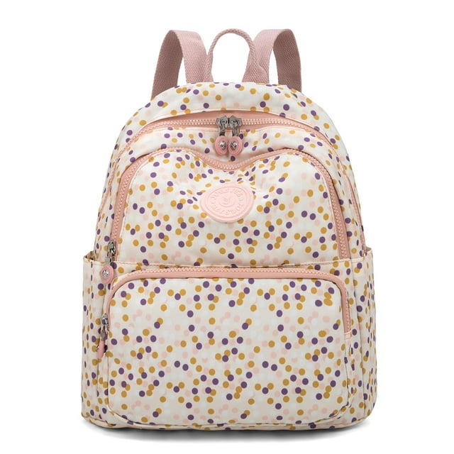 Pealwel Mini Mochila Monedero para Mujer, Pequeñas Mochilas de Nylon para Damas Mochilas Mujer Bolsa de Viaje antirrobo