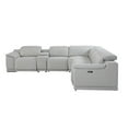 thumbnail image 6 of Titan Furnishings 6-Piece 1 Console 3-Power Reclining Italian Leather Sectional, 6 of 7