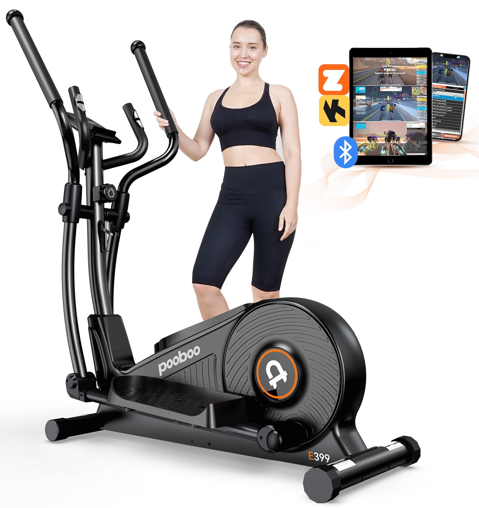 Bestlucky elliptical machine elliptical training machines magnetic smooth quiet driven elliptical exercise machine for home use sale