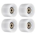 thumbnail image 1 of Unique Bargains Roues de Longboard 60mm avec Roulements ABEC-11 Roues de Rue pour Skateboards Cruiser 80A, Blanc Doré 4 Pack, 1 of 4