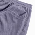 thumbnail image 5 of CAUYDY Boy's Baggy Sweatpants Wide Leg Elastic Waist Casual Athletic Pants with Pockets Kid Back to School Clothes Fall Winter Purple Sizes 13-14 Years, 5 of 7