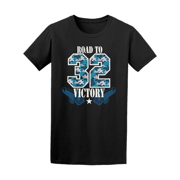 Road To Victory, Usa Army Camo Tee Men's -Image by Shutterstock