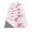 Pink, variant on Blue Aqua Flower Yoga Towel for Hot Yoga Non Slip, White Floral Plant Herb Botanical Yoga Mat Towel Absorbent Yoga Sweat Towels Microfiber Hot Yoga Blanket for Bikram Pilates 26"x74"