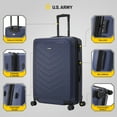 thumbnail image 4 of US ARMY FOX PRO 28" Expandable Large Suitcase with TSA Lock Navy Blue, 4 of 10