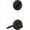 Bronze, variant on Schlage FC59PEN716IND Custom Single Cylinder Keyed Entry Interior Only Pack - Bronze