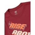 thumbnail image 5 of Athletic Works Boys Long Sleeve Graphic T-shirt, 2-Pack Bundle, Sizes 4-18 & Husky, 5 of 11