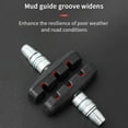 thumbnail image 3 of Wweixi Bike V Brake Pad Replacement V-Brake Shoes Rubber Caliper Pads Blocks Brakes Style A 1Set, 3 of 6