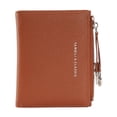 thumbnail image 2 of Cadorn PU Leather Card Holder Women's Fashion Short Wallet with Zip Pocket Casual Simple Style for Work Travel Shopping Grocery Essentials, 2 of 3