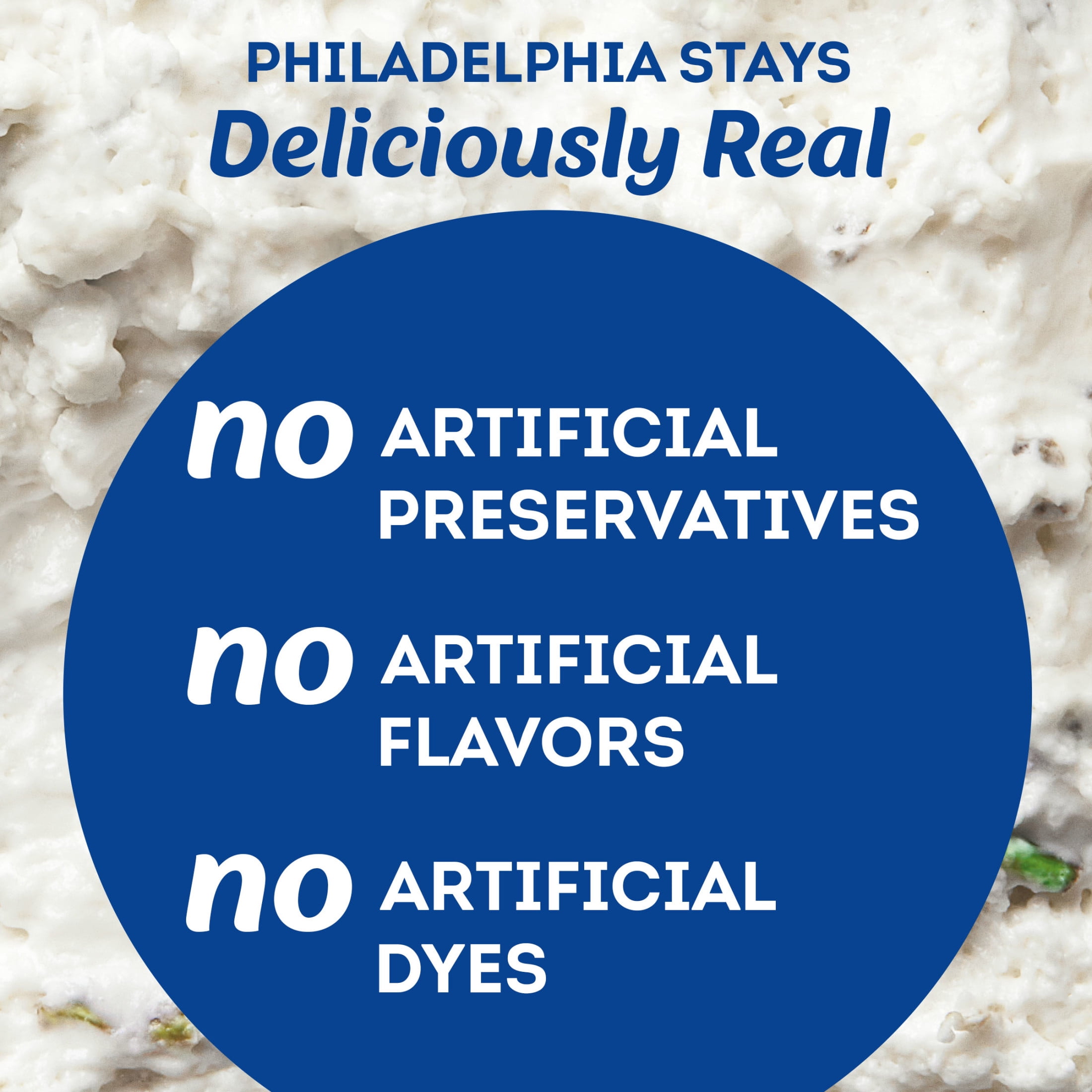 Philadelphia Whipped Flavored Cream Cheese Spread, 1 Tub, for Smooth, Spreadable Mornings, Chive, No Artificial Preservatives, Flavors or Dyes, 7.5 oz