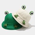 thumbnail image 6 of Odeerbi Family Matching Sun Hat Parent-child Cute All-match Fisherman Hat Student Cartoon Sunscreen Hat, 6 of 6