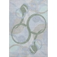 thumbnail image 2 of Addison Rugs Mayfield Premium Machine Washable Transitional Geometric Sage Rectangle Rug, 9' x 12', 2 of 6