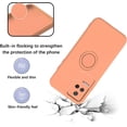 thumbnail image 5 of Compatible with Xiaomi Poco F4 Case Silicone Shockproof TPU Phone Cases for Xiaomi Poco F4 Anti-Scratch Protective Case with Ring (Orange), 5 of 14