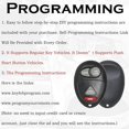 thumbnail image 4 of Keyless Entry Remote Control Key Fob Replacement Fits for Buick Century Regal, 4 of 5