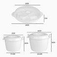 thumbnail image 3 of Microwave Rice Cooker Multifunctional Small Lunch Container Cookware for Microwave Oven, 3 of 5
