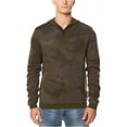thumbnail image 2 of Buffalo David Bitton Mens Camo Hoodie Sweatshirt, Green, Big & Tall, Small, 2 of 2