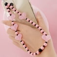 thumbnail image 4 of Xinyolin Colorful Striped Beads Unisex Phone Lanyard - Exquisite Lightweight Mobile Phone Strap, 4 of 8