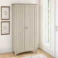 thumbnail image 2 of Pemberly Row Armoire de Rangement Haute avec Portes en Blanc Antique, 2 of 7