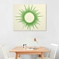 thumbnail image 2 of Orinice Boho Sun Sunshine Sunrise Framed Canvas Wall Art Decor 20x16in, Minimalist Mid Century Sun Print Painting Artwork Home Wall Decoration For Home Bedroom Living Room Girls Room Nursery, 2 of 3