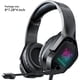 thumbnail image 2 of Methold Auriculares con cable con micrófono Reducción de ruido Estéreo Bass Gaming Auriculares Auriculares ajustables Gamers Suministros de Cables de audio/vídeo, 2 of 6