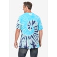 thumbnail image 3 of KingSize Men's Big & Tall Lightweight Tie-Dye Crewneck Tee, 3 of 4