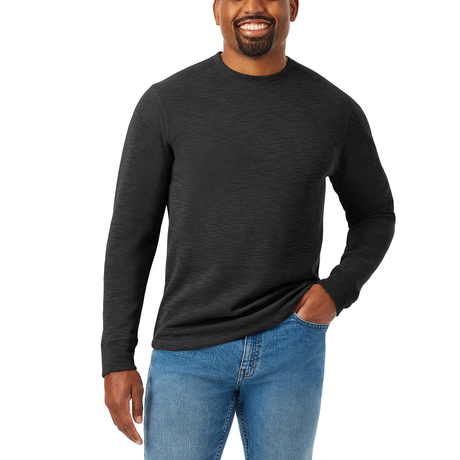 Member's Mark Men's Double Knit Crewneck Long Sleeve