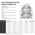 thumbnail image 4 of Yiaed Cute Panda Print Sun Shirts UPF 50+ Protection Hoodie Rash Guard Shirt UV Shirt Long Sleeve Fishing Outdoor Lightweightase-3X-Large, 4 of 5