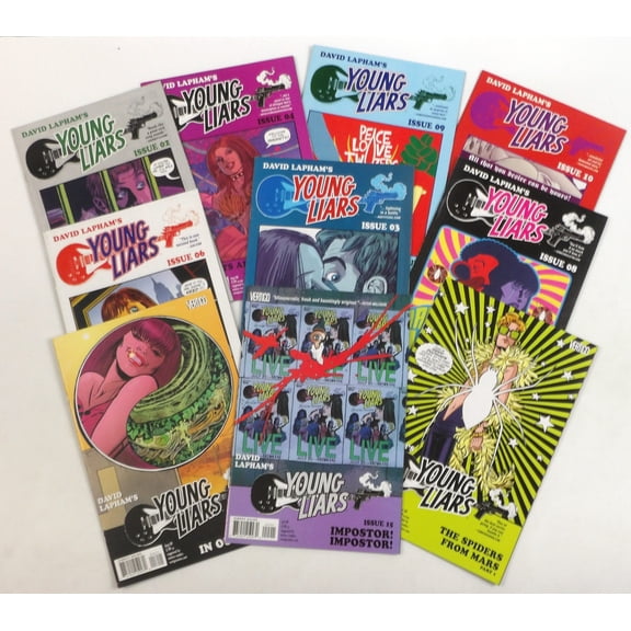 David Lapham's Young Liars Value Bundle 10-Pack of Comic Books - DC's Vertigo Comics