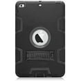 thumbnail image 2 of Mignova pour iPad Mini 1/2/3 Étui, Robuste Antichoc Résistant aux Impacts Convivial pour Enfants Étui Hybride Robuste de Protection avec Support Intégré pour Apple iPad Mini 1/Mini 2/Mini 3 (Noir/noir), 2 of 7