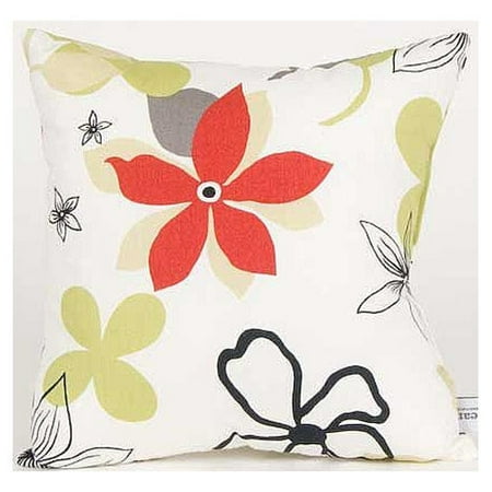 Glenna Jean McKenzie Floral Cotton Throw Pillow