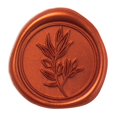 thumbnail image 1 of Pegatinas con sello de cera Ponatia, diseño de terracota y eucalipto, 1 of 8