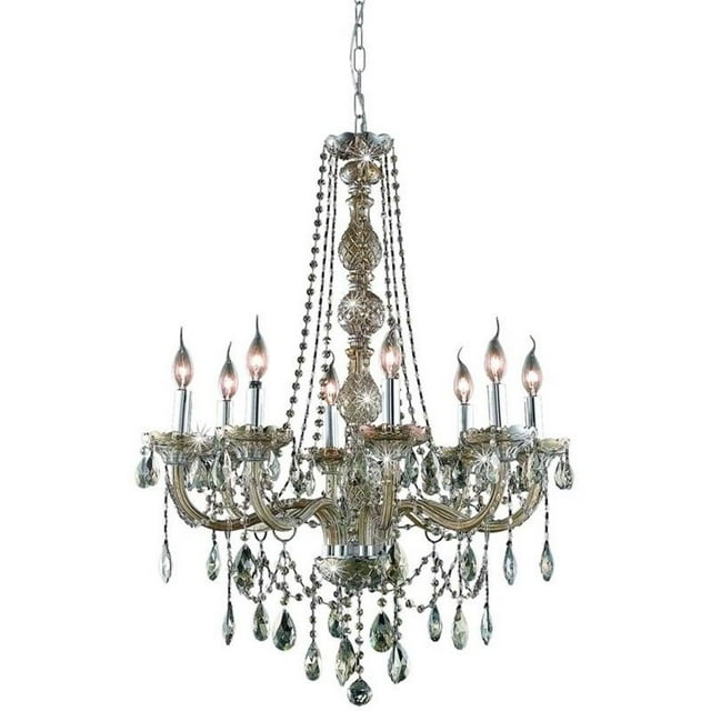 Elegant Lighting Verona 28" 8 Light Royal Crystal Chandelier
