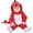 Red, variant on SILVERCELL Infant Cartoon Animal Jumpsuit Outfit Clothes Toddler Baby Boy Dinosaur Costume Flannel Hooded Romper