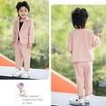 thumbnail image 3 of WOYY Infant Boys Formal Suit Long Sleeve Blazer & Pants Wedding Party Outfits, Sizes 12-18M, 3 of 3