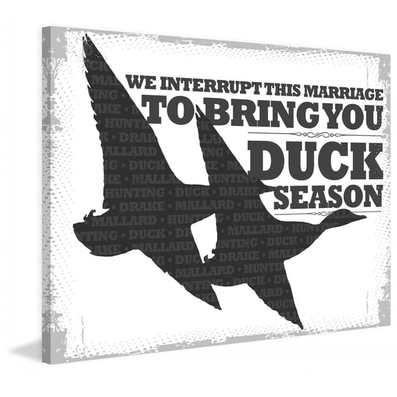 Marmont Hill Duck Season 2 by Saturday Evening Post Painting Print on Canvas